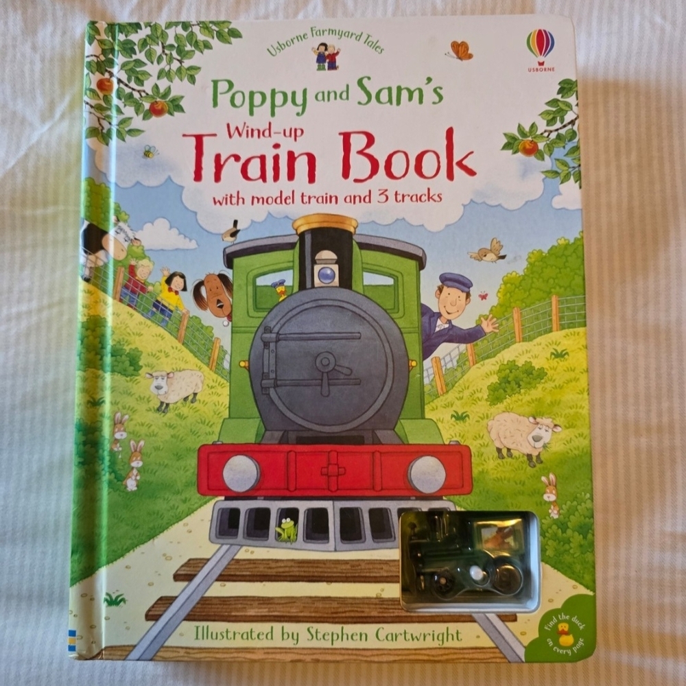 Usborne Poppy and Sam's Wind-up Train Book